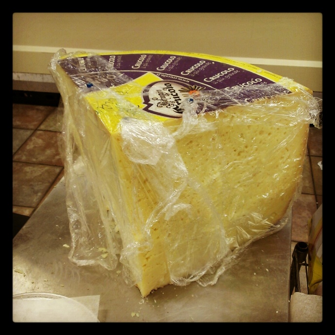 where you can find blocks of cheese the size of your torso!